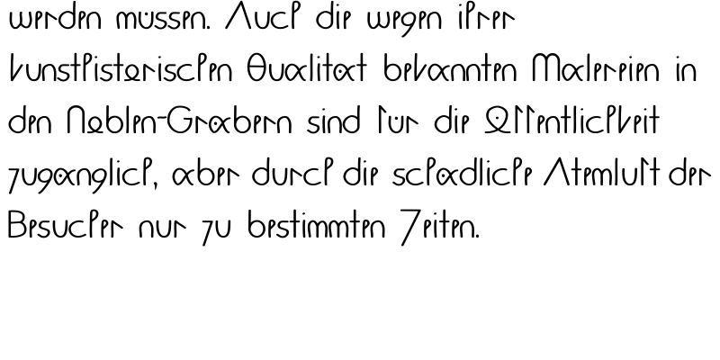 Hand und Computerschrift | Textbeispiel 3